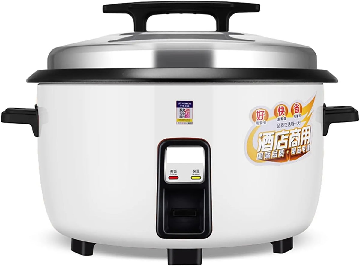 Commerciële Rijstkoker 8L-45L Kantine Hotel School Restaurants Ouderwetse Rijstkoker met Grote Capaciteit 8-60 Personen met 8L, 23L, zwart en goud