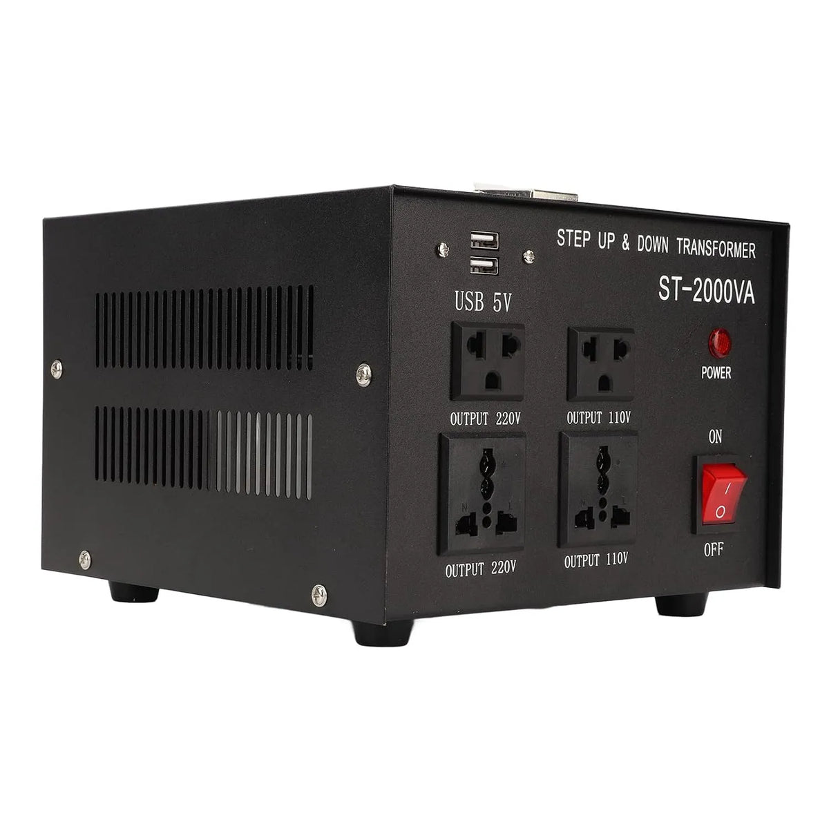 Spanningsomvormer met 2000 W en 110-240V, 40 °C Ingangsspanning: AC110-120V