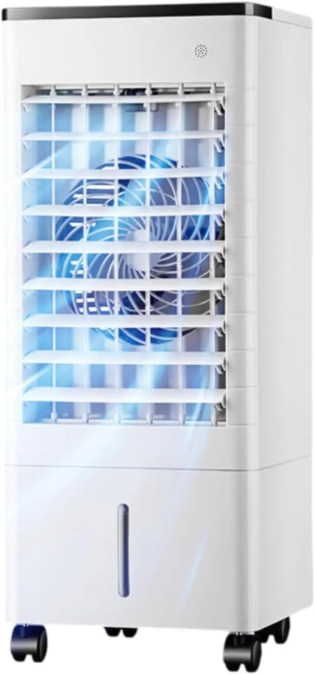 Mobiele airconditioner en Luchtkoeler met 1-15 uur, 3-in-1, 3 modi, timer, 6 uur, afstandsbediening en waterreservoir