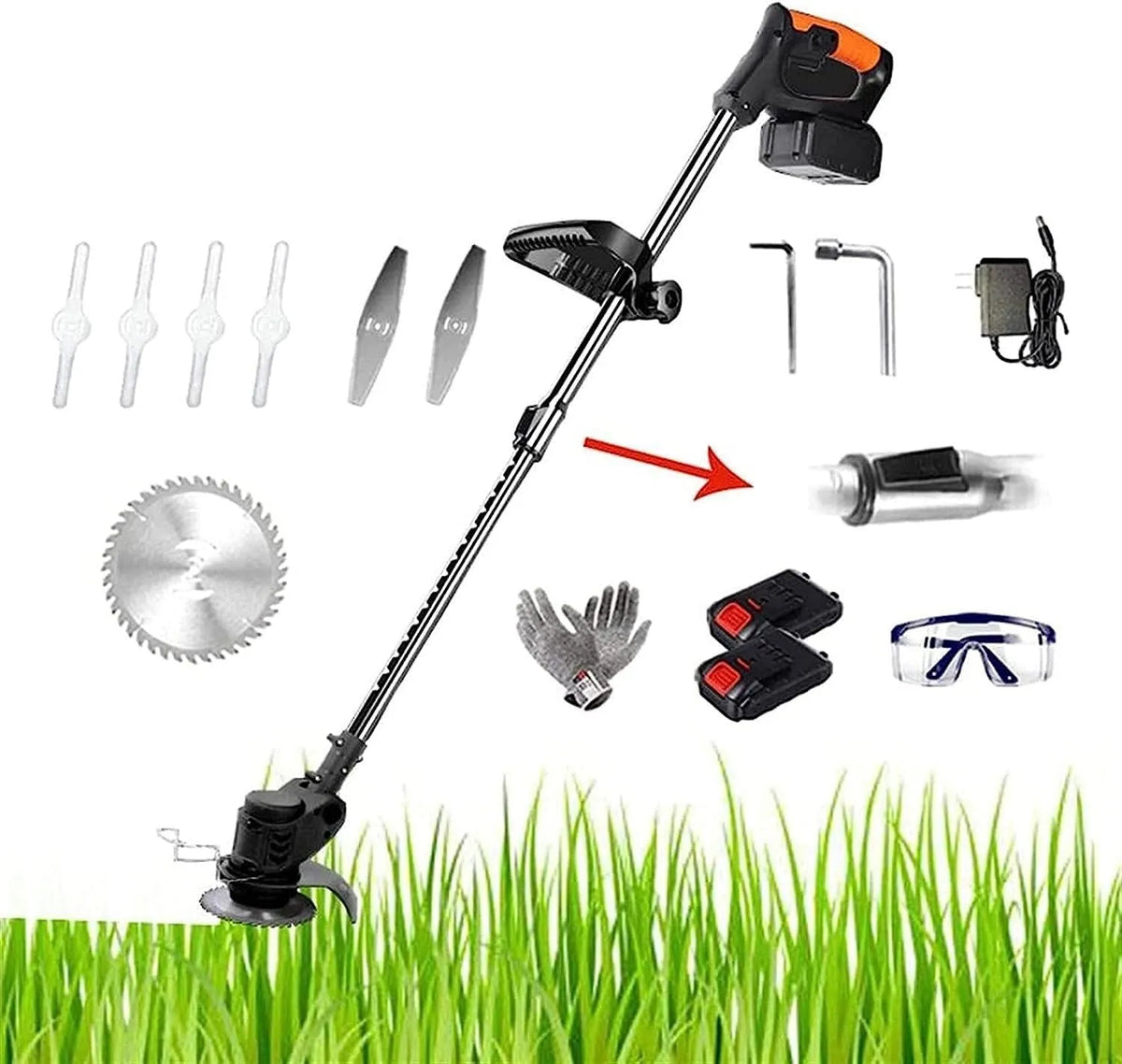 Elektrische veegmachine, String Trimmer Draadloze, formaat : 2