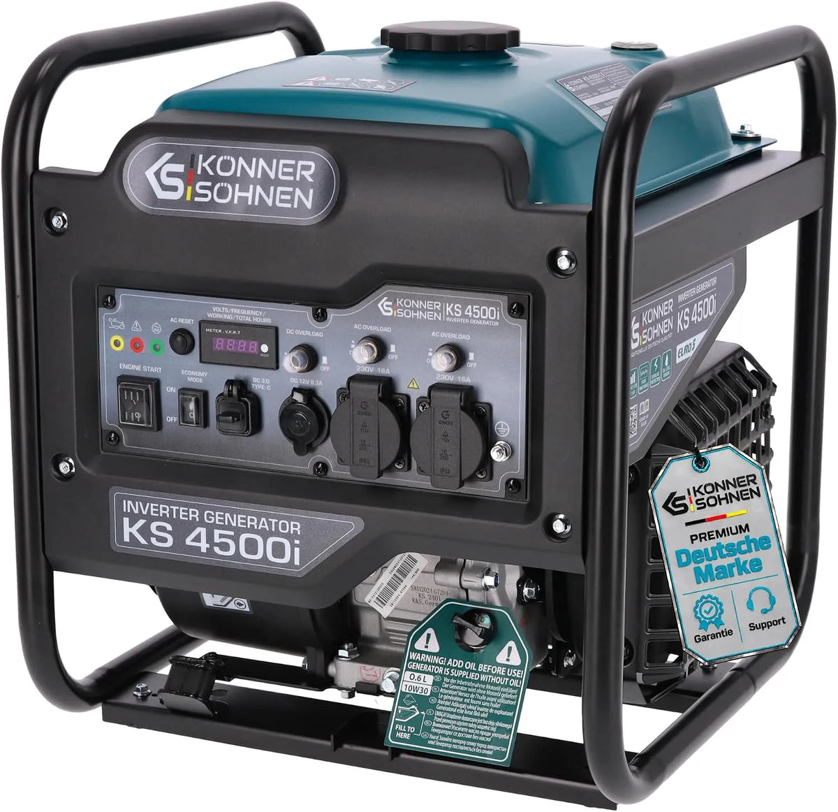 Könner&Söhnen KS 4500i invertergenerator met 4500 W