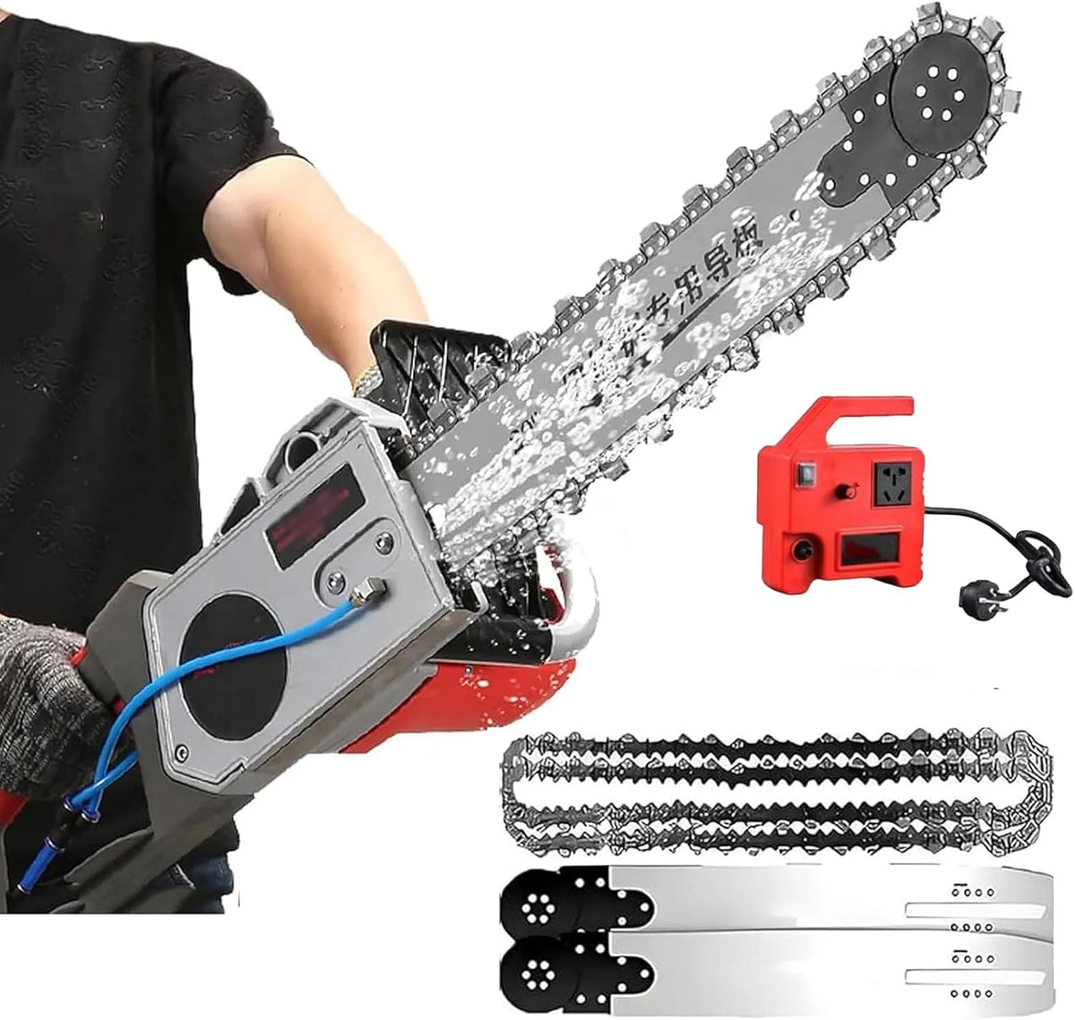 Pomp met 480 mm, 5800 W, 6500 W, 35 cm, 48 cm, 3 minuten en 200 °C