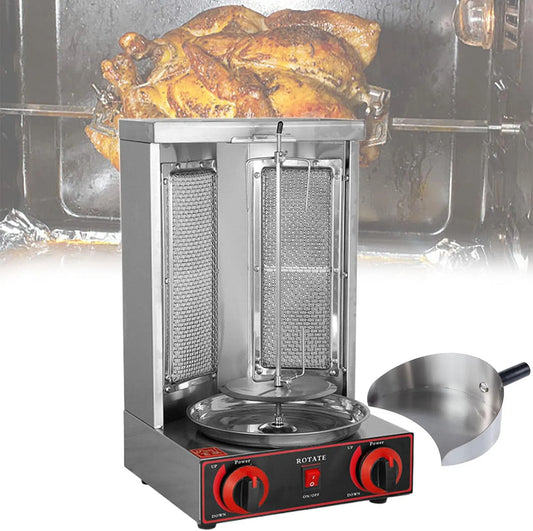 Machine met 300 x 300 x 490 mm, 80 W, 220V, 24 uur en RVS, met 2 Branders