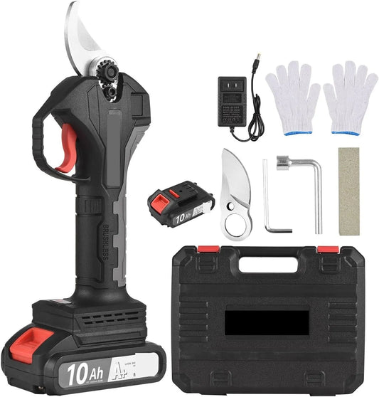 Elektrische snoeischaar met 30 mm, 33 x 25,5 x 7,5 cm, 21V, 10000mAh, 2000mAh en 2,95 inch