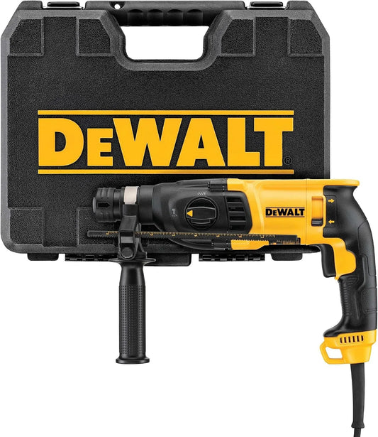 DeWalt SDS-plus combihamer 26 mm D25133K 800 Watt D25133K met 26 mm en geel