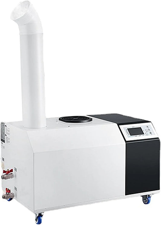 Luchtbevochtiger, 59 x 35 x 38cm, Kamerbevochtiger voor Industrie en Commercie 59 * 35 * 38cm 600 W, Slimme Commerciële Luchtbevochtiger met Wielen