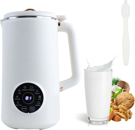 Sojamelk Maker Machine met 1L, 14,5 x 28,8 cm, 110V, 60Hz, 600 W, 1000ml, 12 uur en digitaal display
