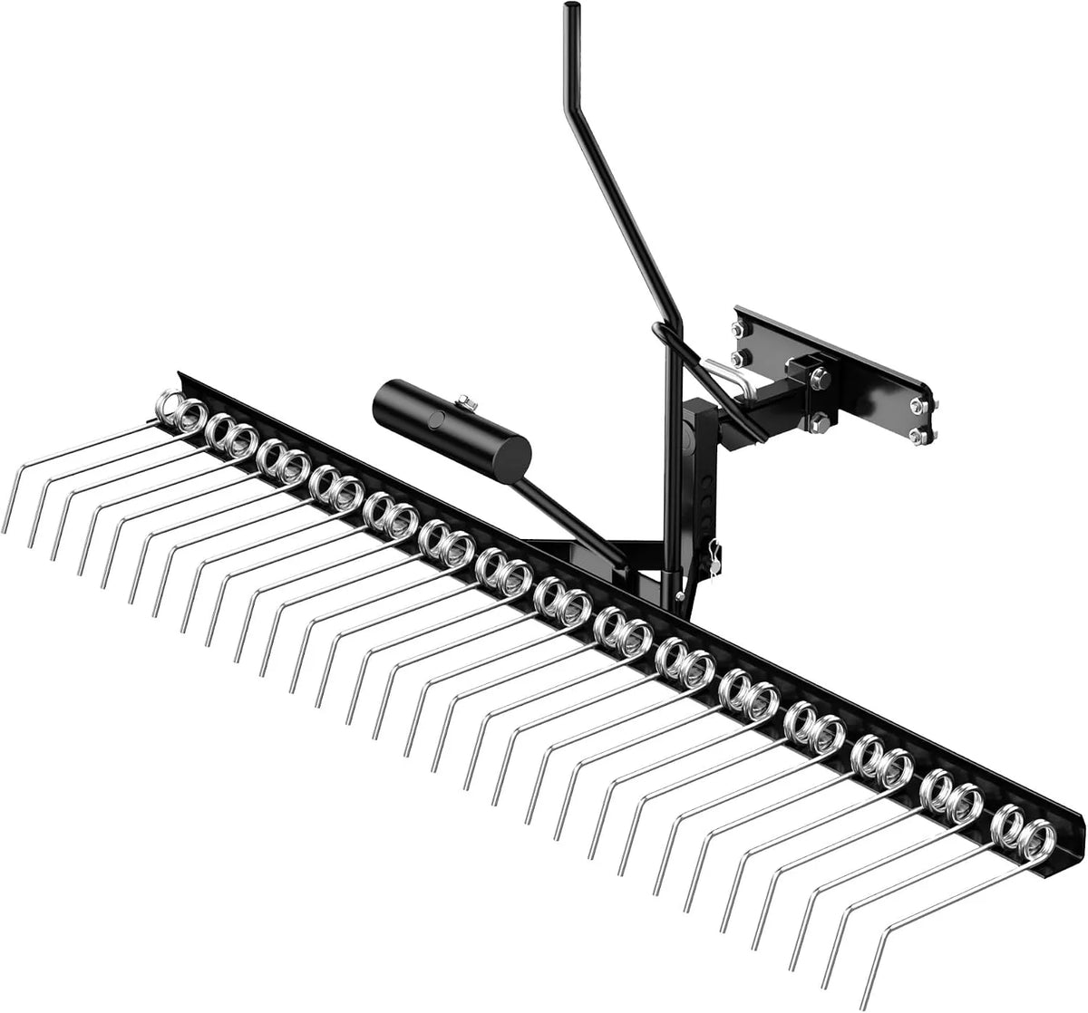 Verticuteermachine met voor zitmaaiers met een werkbreedte van 120cm verticuteerhark g