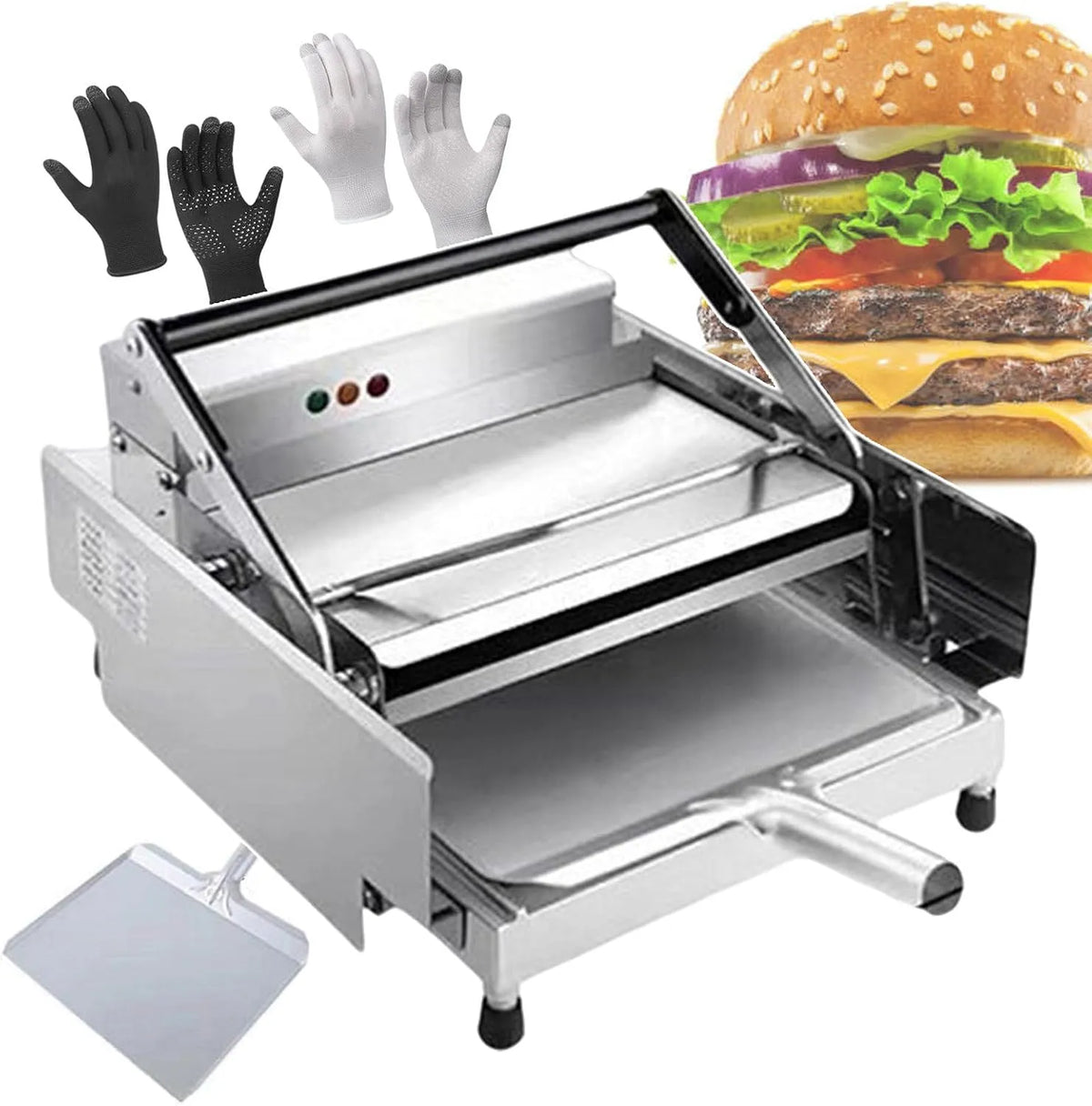 Machine Thuisgebruik.SYJQ52997 met Timer, 0-3 minuten, 50-300°C, RVS en aluminium