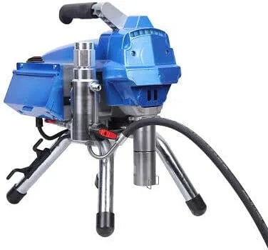 Apparaat, Airless-spuitmachine, elektronisch RVS, 2,7 l/min gasvrijheid, drukregeling, vrije sproeimachine, airless spuitapparaat, drukregulerend