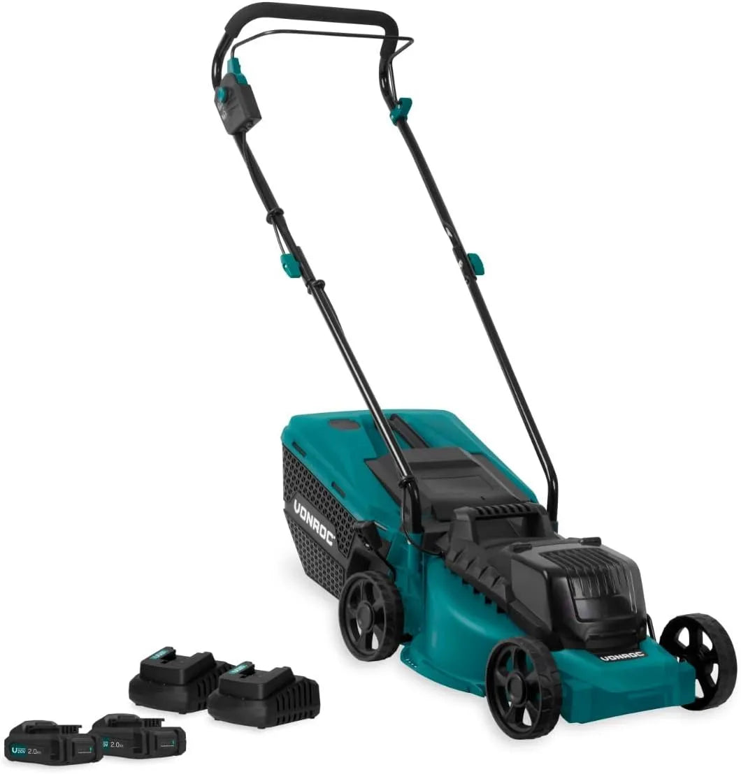 Grasmaaier, VONROC, 2.0Ah, 33cm, Brushless, 40V, koolborstels.