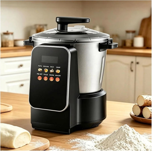 Machine met 900 W, 1-3 cm, 24 uur, timer, aanraakbediening en RVS