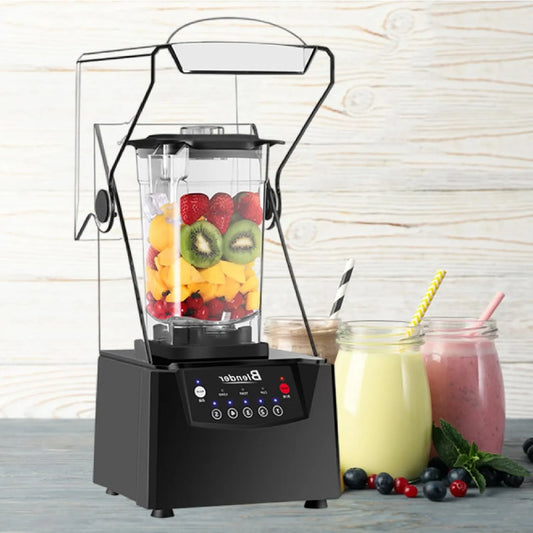 Blender met 2200 W, 110V, 2L, aanraakbediening en geluidsarme werking