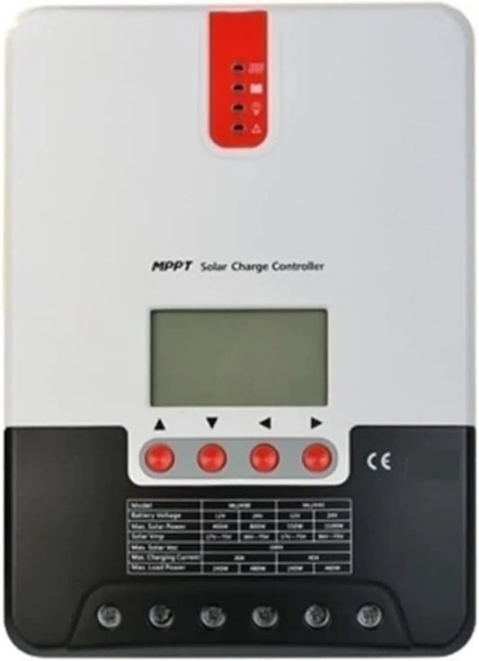 Zonne-Laadregelaar met 12V, 0,7 W, 1,2 W, 9 - 35V, 100V, 25°C, 90V en 75V