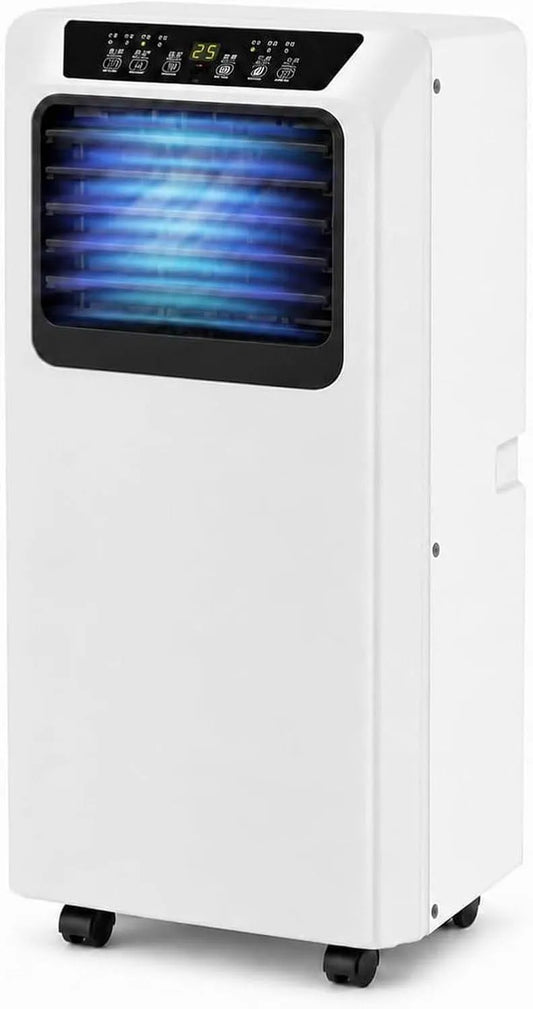 Mobiele airconditioner en Luchtontvochtiger, 36-49 dB, 2-in-1, Raamloze Montage, Zonder Boren, 9000 BTU