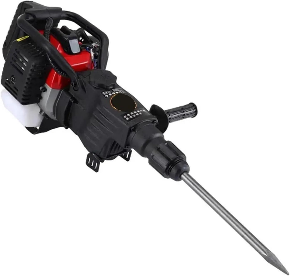 Boormachine met 1800 W, 3-in-1 en benzineaandrijving, 3-in-1 Multifunctionele benzine-slaghamer