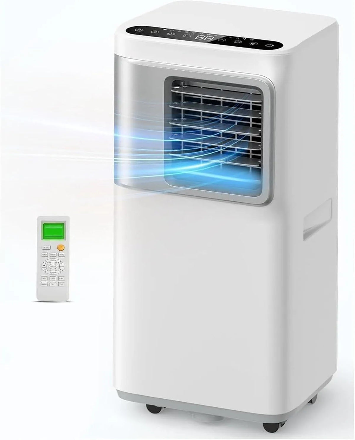 Mobiele airconditioner en Luchtontvochtiger, 70 m2, 5-in-1, energiezuinig