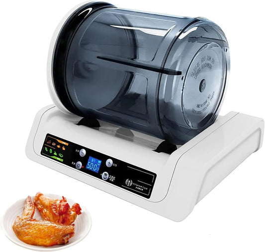 Machine met 33 x 24 x 25cm, 6L, 2-4 minuten en transparant, 0-10u Timerinstelling