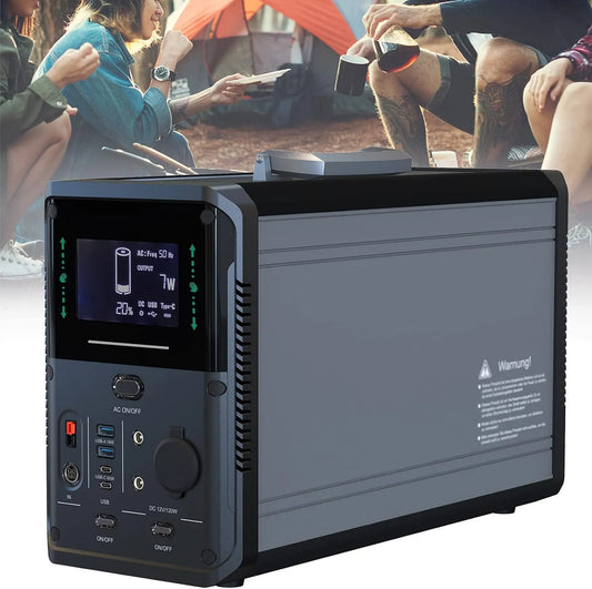 Draagbaar powerstation, xAC220V, 48Ah, 50Hz, 1500 W, Wij zetten ons in om schone