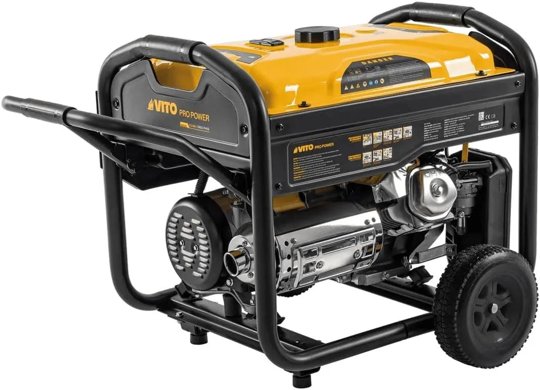 Generator met 15 pk, 25 l en voor bouwplaats en werkplaats, tank 25 l