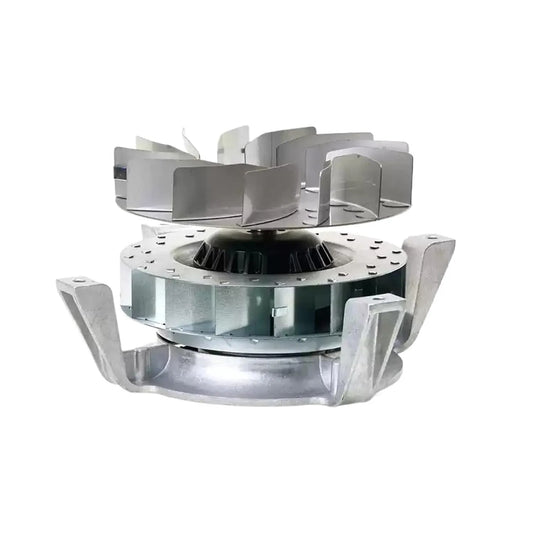 Inbouwoven, model r2E180, model D2425-10, Roterende oven hete lucht r2E180 Rotor, Blad Externe Centrifugaalventilator D2425-10