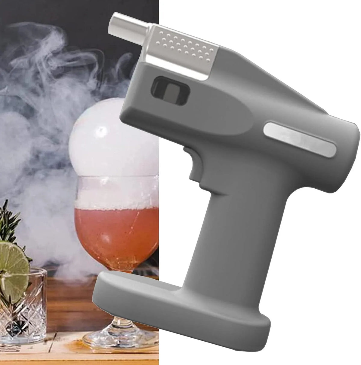 Barbecue, voor Kazen, Vis, Biefstuk, Vlees, Cocktailrook Infuserpistool met Koude Rokerige Smaken
