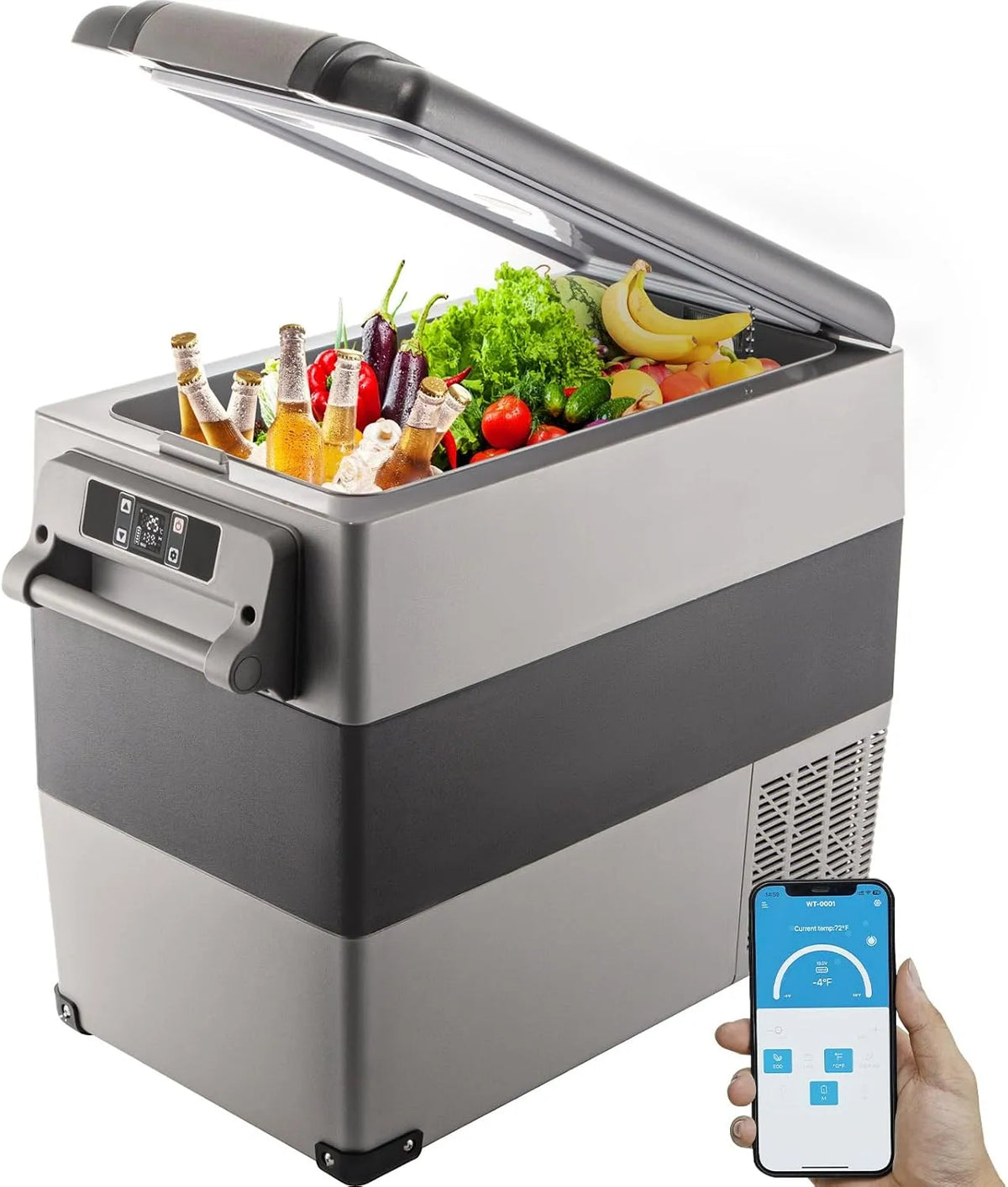 Koelkast met 220 V, 30 minuten, 20 °C, 55L, 20,6 inch, 24V, 110-240V en 45 W