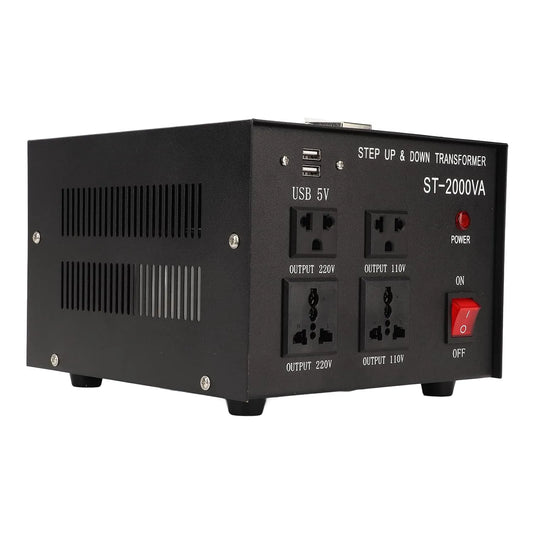 Spanningsomvormer met 2000 W en 110-240V, 40 °C Ingangsspanning: AC110-120V