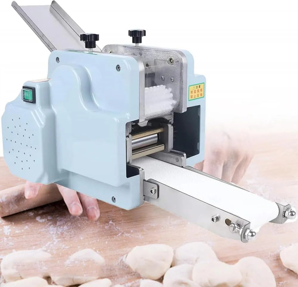 Dumpling Wrapper Machine, Automatische Dumpling Skin Maker Machine RVS, 120 W Deeg Sheeter Dumpling Wrapper Machine, Commerciële