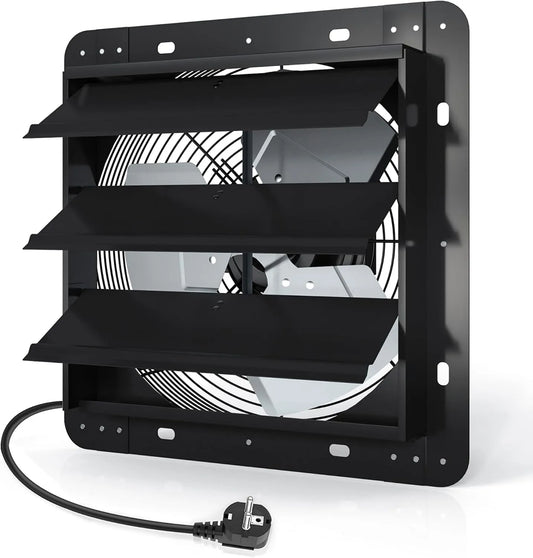 Ventilator met 350 mm, 2180 m3/h, 300 mm, 60 W, 310 mm en 24 uur