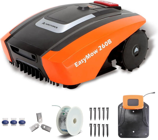 Robotmaaier, Yard Force EasyMow 260B Robotmaaier, bediening via Bluetooth en app, eenvoudige bediening, tot 260 m2, zelfrijdende robotmaaier, 30%