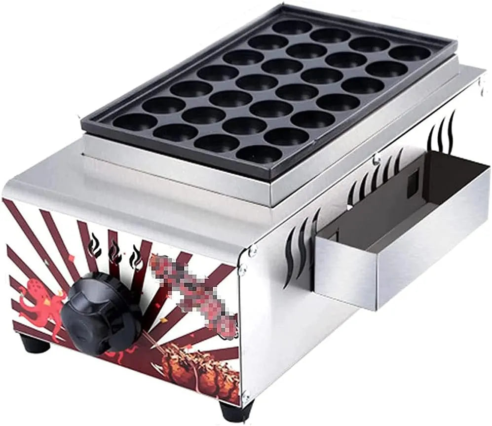 Vis bal kachel met Enkele plaat Dubbele plaat Takoyaki Machine, Elektrische vis Ball Pot, Familie Party Snack apparatuur en Gas fineer