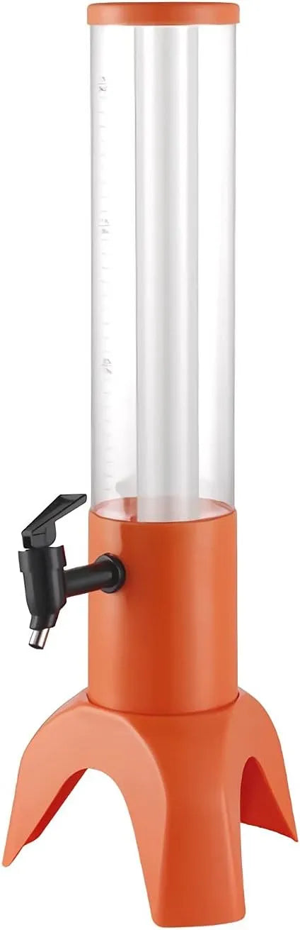 L/3L Bier Machine, 1.5L/3L Bier Machine Tool Club Accessoires, Rechte Keg Sap Toren, Oranje Drank Dispenser Maat: 3L 1.5L