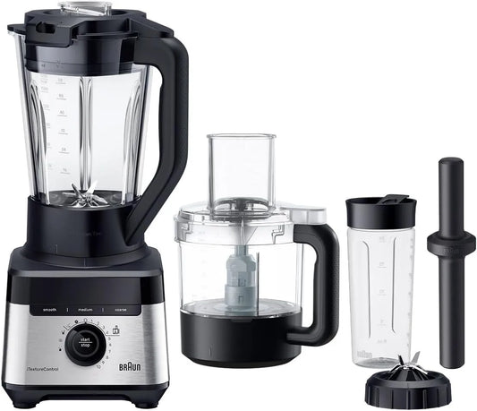 Blender, Braun, Zwart, 10 Snelheden