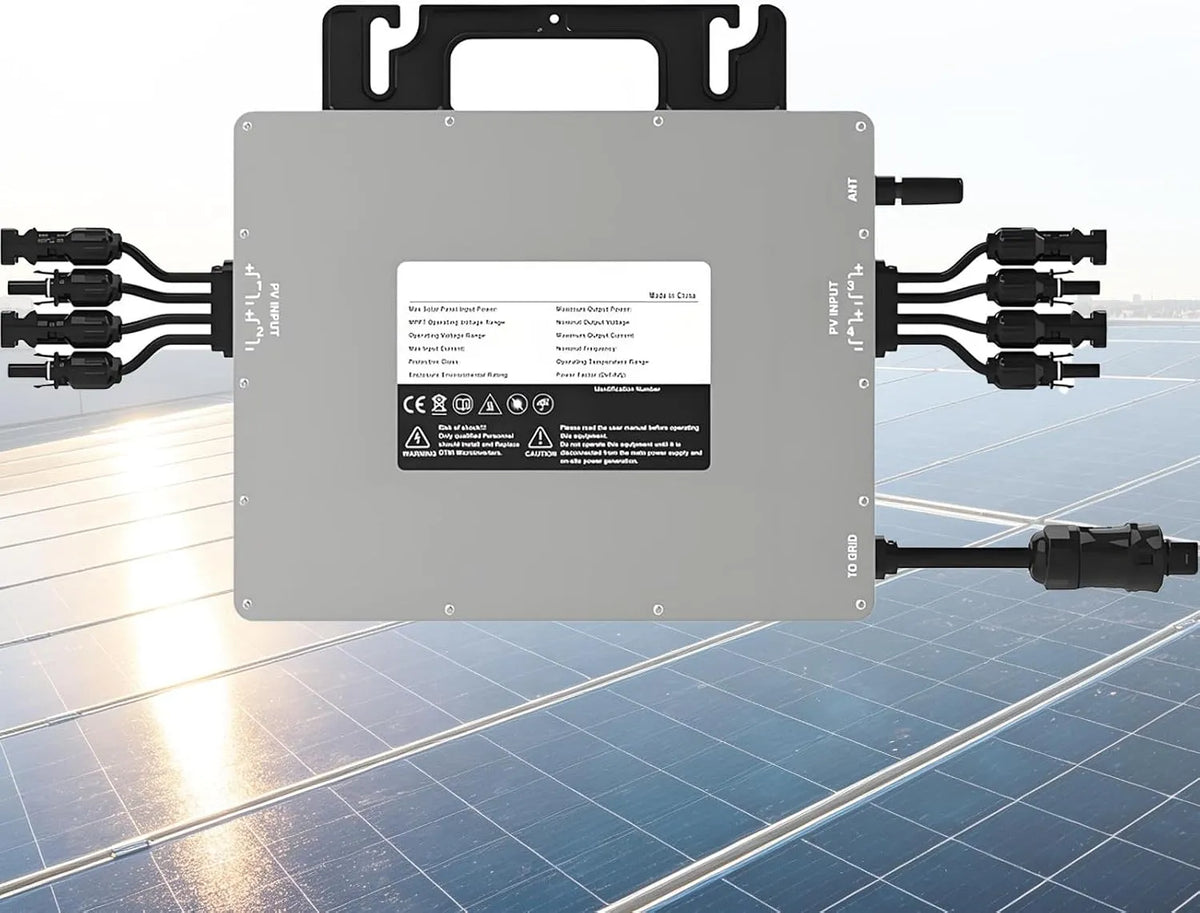 Spanningsomvormer, 2000 W netgekoppelde micro- GTMI2000, 2000 W netgekoppelde micro-omvormer met wifi en MPPT GTMI2000
