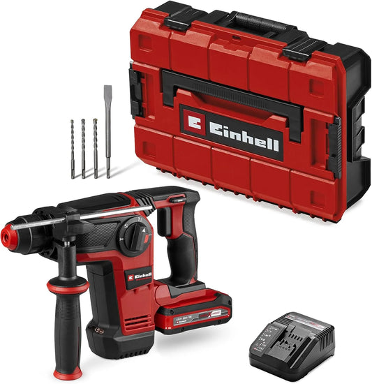 Boormachine, Einhell, 3,0 Ah, 28 mm, 13 mm, 12 mm, accessoires inbegrepen