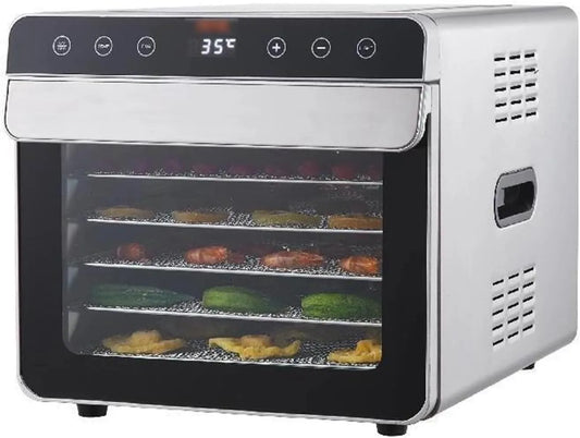 Vaatwasser, 700 W, digitale instelbare timer en temperatuur, roestvrijstalen elektrische voedseldroger met digitale instelbare timer