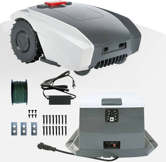 Robotmaaier met 1500 m2, 2 x 100 m, app-bediening en oplaadstation