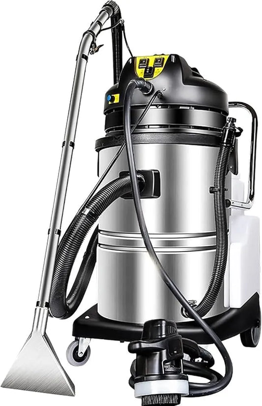 Machine, Draagbare tapijtreinigingsmachine, banken, roestvrijstalen tank voor grondige reiniging van tapijten, gordijnen en bekleding