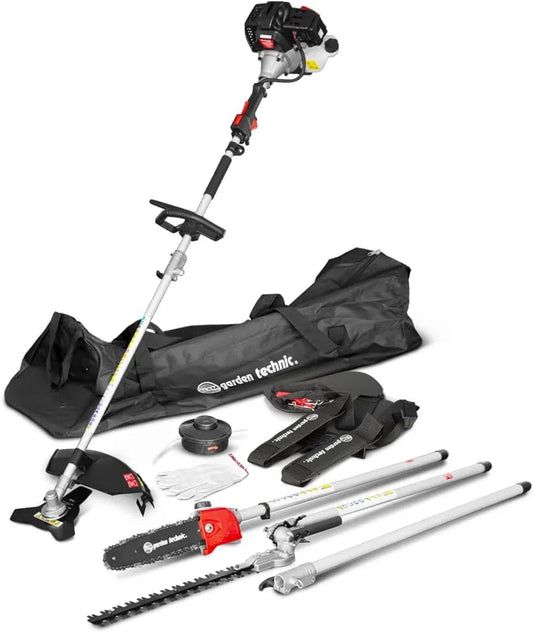 Multifunctionele machine met 52cc, 24 mm, 76 cm, 25.5 cm, 43 cm, 39 cm, 25 cm en 20 cm