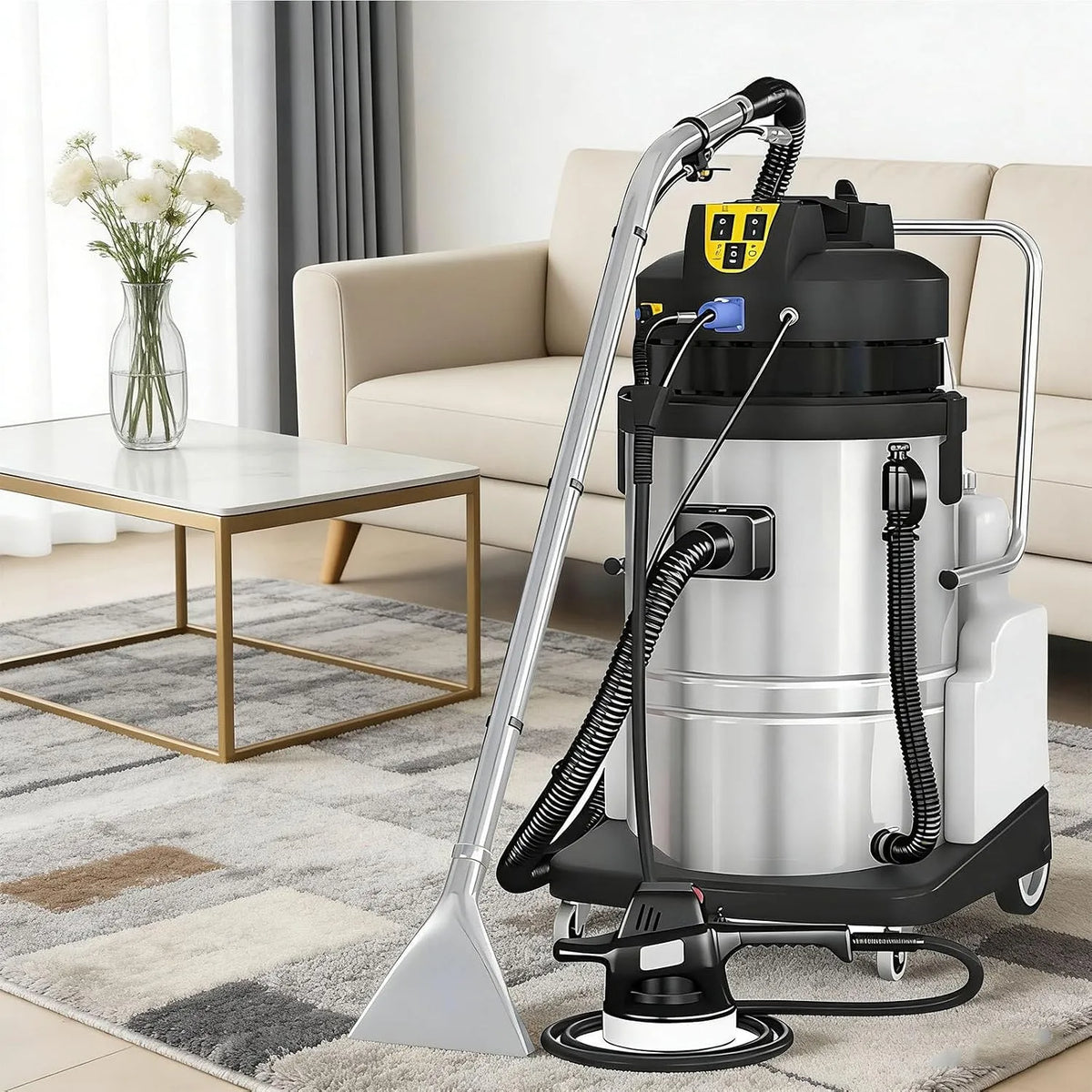 Machine met 40L, 1034 W, 20L, 30L, waterreservoir, ontvochtigingsfunctie, sproeifunctie en RVS