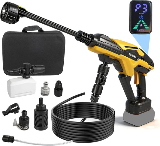 DeWalt, 6-in-1, Draadloze hogedrukreiniger compatibel met Dewalt 20 V