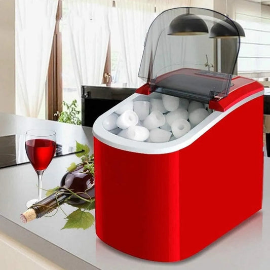 Machine, 33 LBS/24H draagbare en compacte ijsmachine, ijsblokjes klaar in 6 minuten