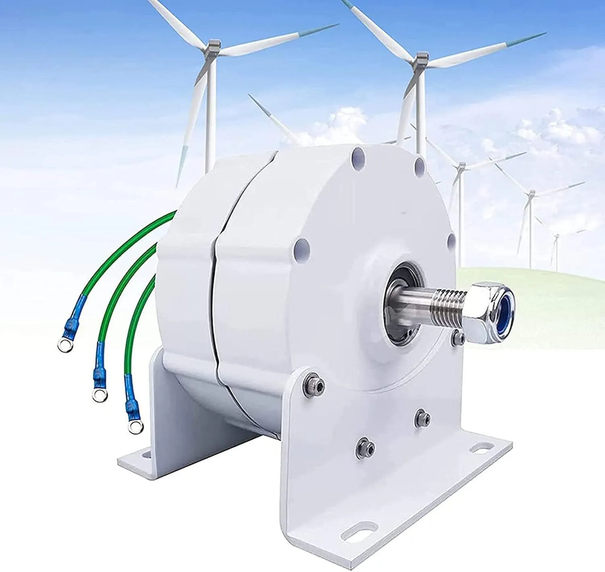 Generator, 400 W/500 W/600 W/800 W Elektrische Motor Generator, 24V