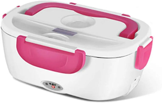Stoomboot, elektrische lunchbox, voor kinderen volwassen beschikbaar, mini rijststoomboot fornuis, grijs roze