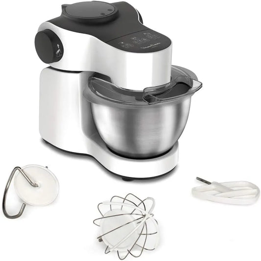 Keukenmachine QA310110 met 4 l, 1000 W en RVS, kom van RVS, vermogen 1000 W