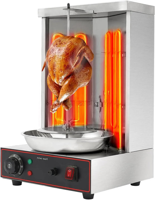 220 V, Schawarma Grill machine, voor thuis sjasliekgrill rotissieren kippengrill gasgrill steakgrill kracht