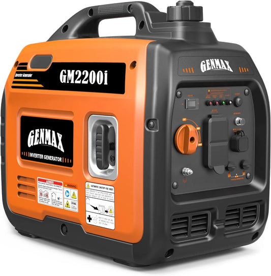2200 W, Generator, model GM2200i, voor thuis en op de camping GM2200i, ultralicht voor thuis en op de camping GM2200i, ultrastille gasmotor