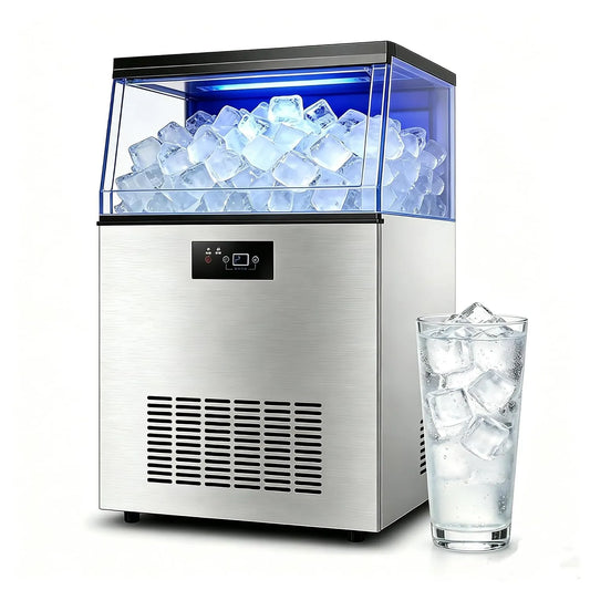 Machine, 60 kg/24 uur, intelligent lcd-paneel, bars en hotels