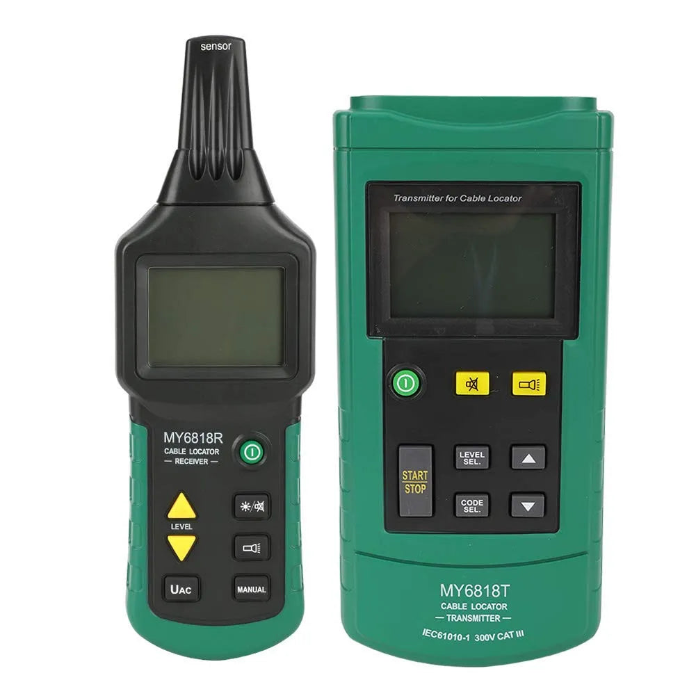 Pijp Detector MS6818 met 12 V, 400 V, geluidsarme werking, zwart en rood